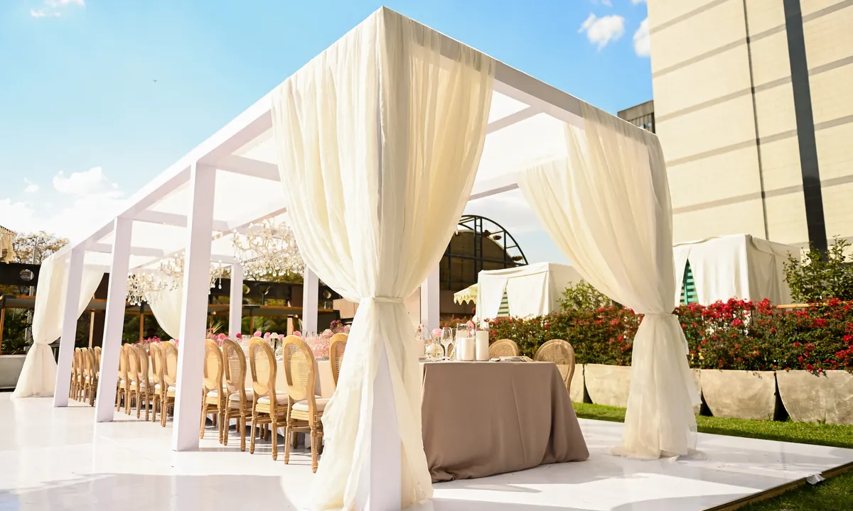 Chic Baby Sprinkle tablescape styled by VIP Hosting